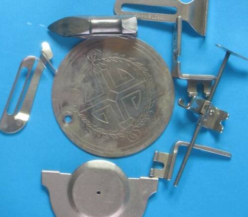 Nähmaschinen-Teile, Rundschiffchen, Abstandhalter, Deckel, Füßchen