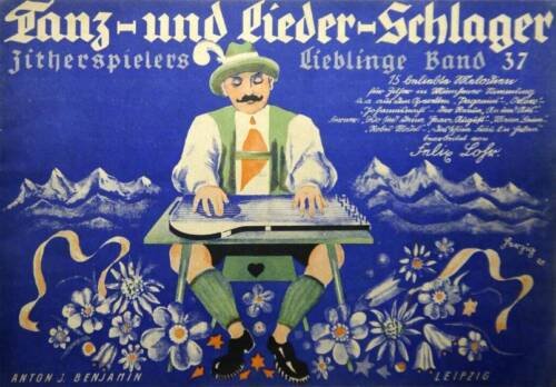Tanz- und Lieder-Schlager, Zitherspielers Lieblinge Band 37