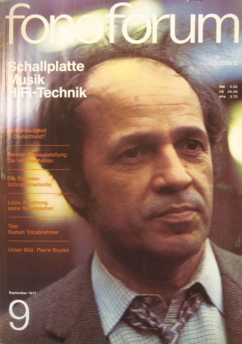 Fonoforum 9 (September 1971)