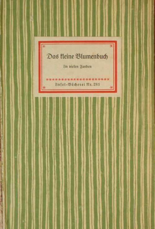 Das kleine Blumenbuch