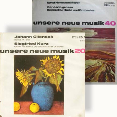 Unsere neue Musik: Spezialserie der DDR-instrumentalmusik und des opernschaffens