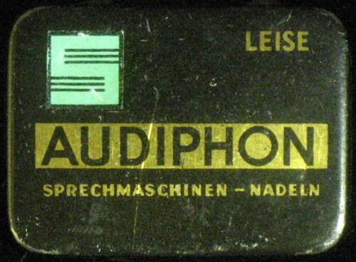 Audiphon leise Sprechmaschinen-Nadeln