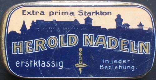 Extra prima Starkton-Herold-Nadeln erstklassig (Kragennadeln)