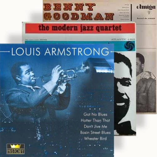 Jazzmusik: Dixieland, Swing, Bepob. Mainstream, Free, Blues